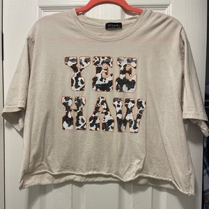 Zutter Yee-Haw crop top